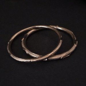 Pair of golden Bangles